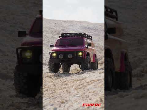 FairRC 1/18 CR18P EVO-V2 Rock Van Black Mod RTR