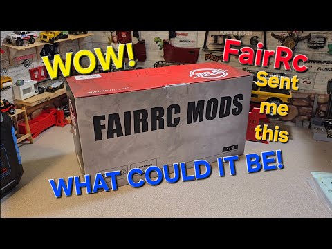 FairRC 1/18 CR18P ARKTOS 6x6 Flatbed Red Mod RTR RC Truck
