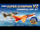 FMS 90mm Super Scorpion V2 EDF Jet PNP