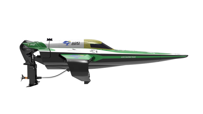Joysway E1 RaceBird Team Aoki 1/14 Scale 545mm (21.5”) Hydrofoil Boat RTR