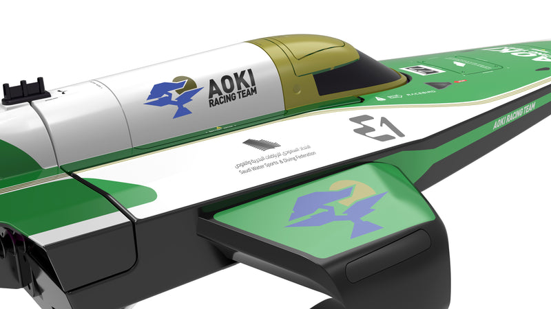 Joysway E1 RaceBird Team Aoki 1/14 Scale 545mm (21.5”) Hydrofoil Boat RTR