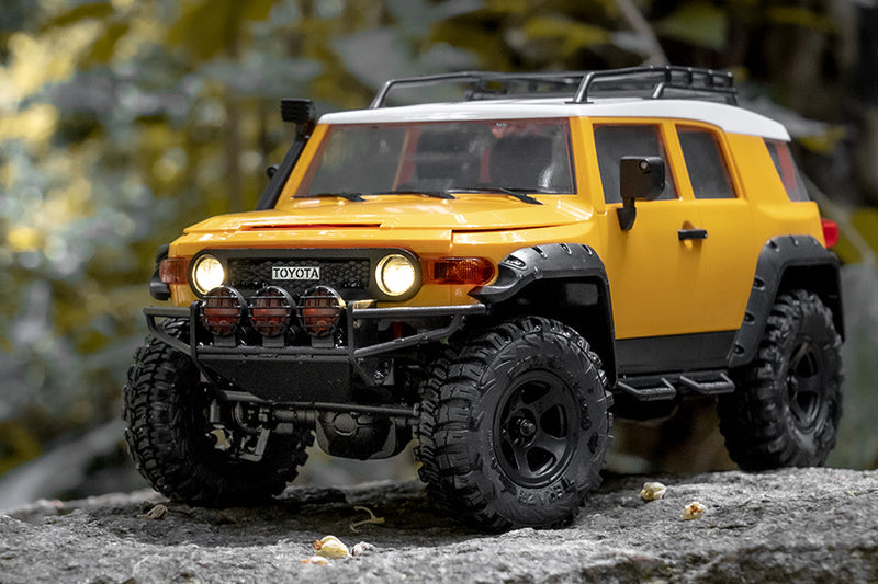 FMS 1/18 TOYOTA FJ Cruiser RTR Yellow RC Car