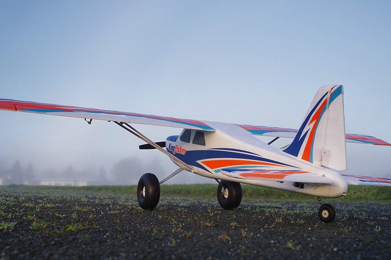 FMS 1400mm Kingfisher PNP w/Wheels,Floats,Skis,&Flaps