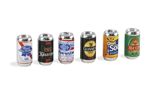 Mini Beer Decorations for 1:24 Cars 6pcs/set(Mix set)