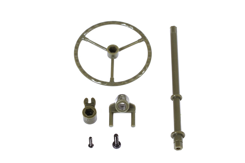 1:12 1941 WILLYS MB STEERING WHEEL SET