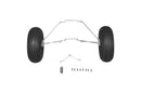 1700mm PA-18 Front Landing Gear Set