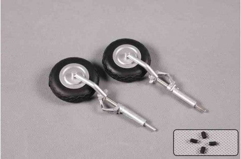 1400mm P-51D Red Tail Main landing gear set