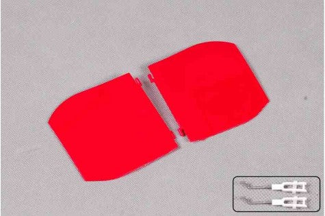 1400mm P-51D Red Tail The inner fairing door