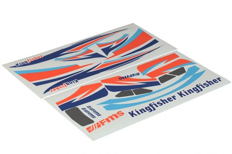 1400mm Kingfisher Decal sheet