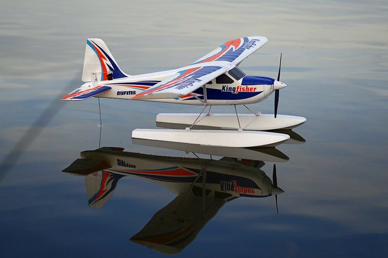 FMS 1400mm Kingfisher PNP w/Wheels,Floats,Skis,&Flaps