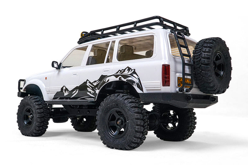 EAZYRC 1/18 Patriot RTR White RC Crawler