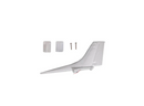 1400mm Sky Trainer 182 Blue Vertical Stabilizer