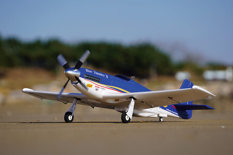 FMS 1100mm P-51 Mustang V2 Airplane with Reflex PNP