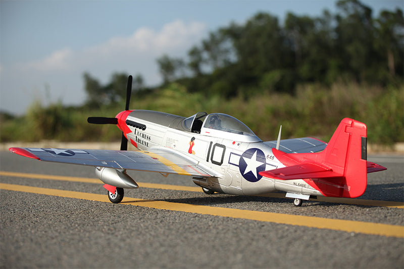 FMS 1400mm P-51D Red Tail V8 PNP w/o Reflex