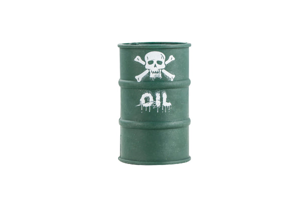 Mini Army Green Oil Drum Decoration 85×55mm