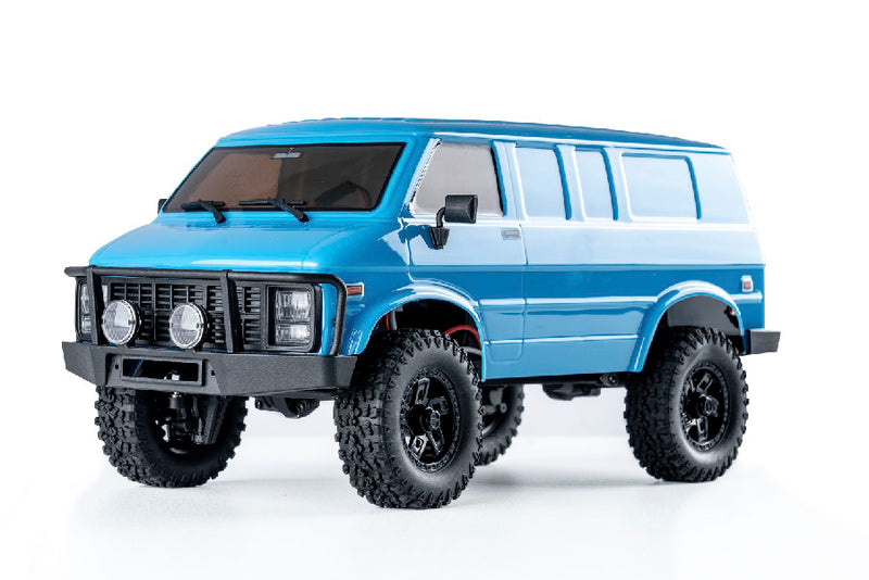 Hobby Plus 1/18 CR18P Rock Van Groovy Blue Version RTR Crawler