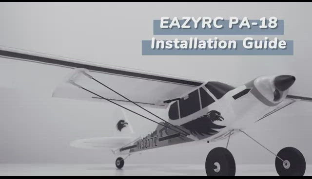 EAZY RC Ready To Fly RC Plane 540MM PA-18 – Return to Home