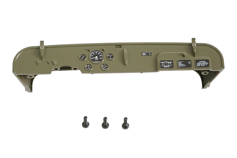 1:12 1941 WILLYS MB INSTRUMENT PANEL