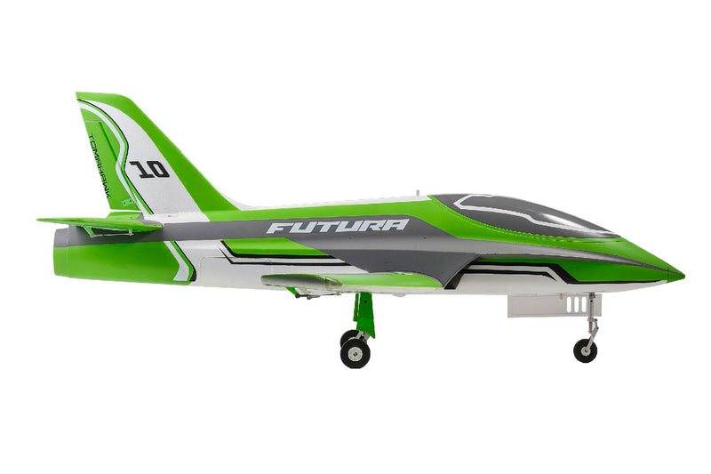 FairRC 80mm Futura V3 Sport Jet RC Airplane Green Mod PNP w/Reflex V2