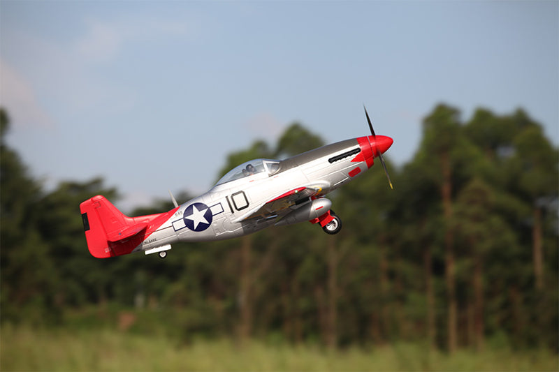 FMS 1400mm P-51D Red Tail V8 PNP w/o Reflex
