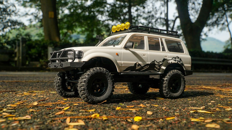 EAZYRC 1/18 Patriot RTR White RC Crawler