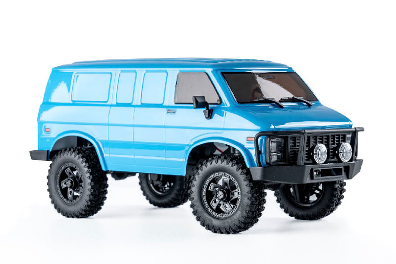 Hobby Plus 1/18 CR18P Rock Van Groovy Blue Version RTR Crawler