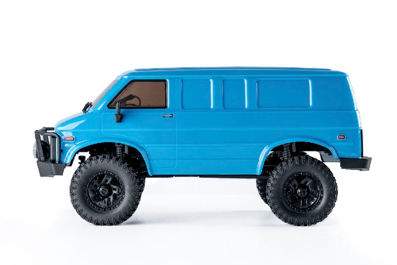 Hobby Plus 1/18 CR18P Rock Van Groovy Blue Version RTR Crawler
