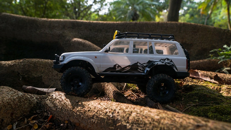 EAZYRC 1/18 Patriot RTR White RC Crawler