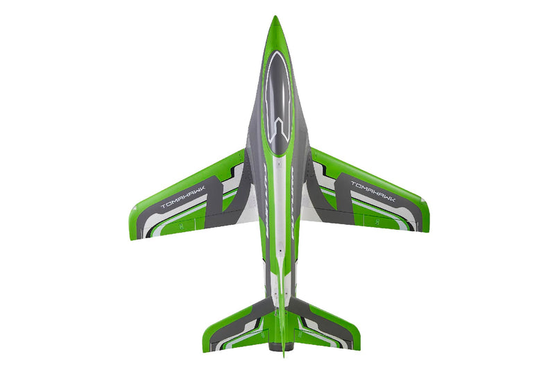 FairRC 80mm Futura V3 Sport Jet RC Airplane Green Mod PNP w/Reflex V2