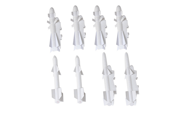 70mm SU-27 Bomb and missile set