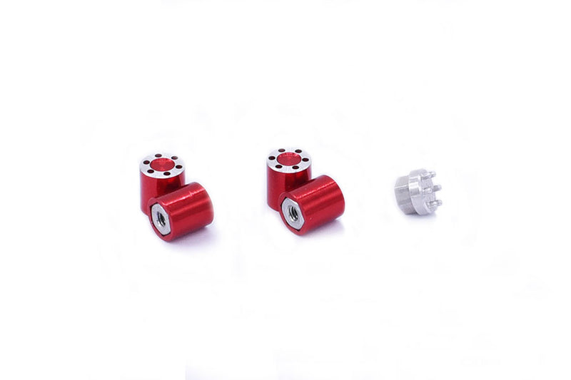 Aluminum Alloy SCX24 Wheels Nut 5pcs/set For Axial SCX24