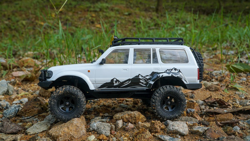 EAZYRC 1/18 Patriot RTR White RC Crawler