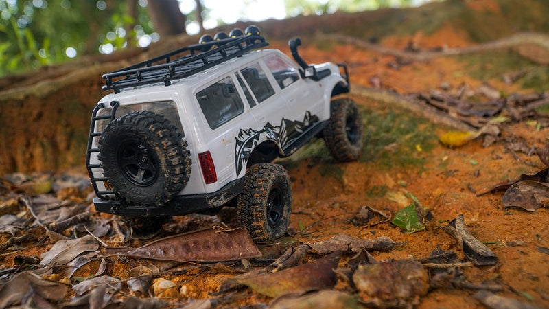 EAZYRC 1/18 Patriot RTR White RC Crawler