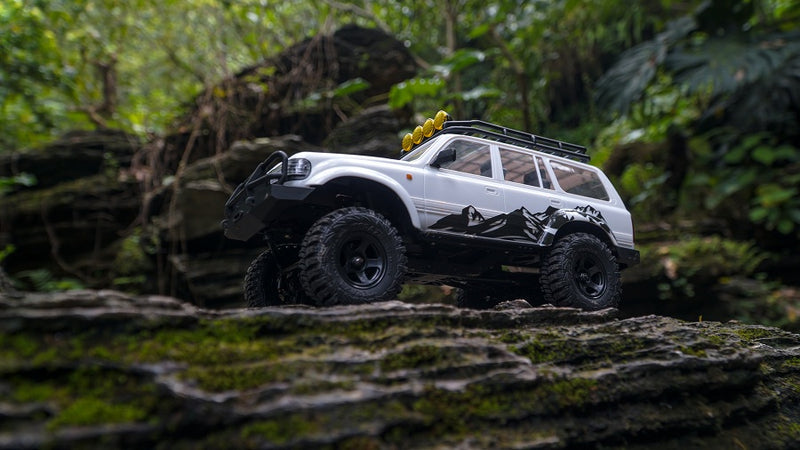 EAZYRC 1/18 Patriot RTR White RC Crawler