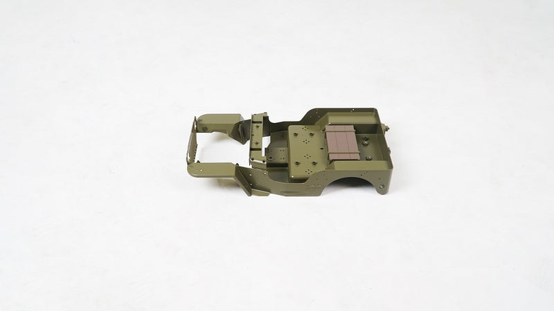 ROCHOBBY C1332 M3 Pistola Anticarro 1/6 Per RC Car 1941 MB Scaler - Nero - Foto 3