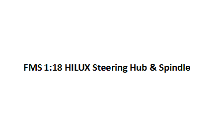 1:18 Hilux Steering Hub & Spindle