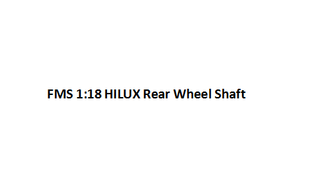 1:18 Hilux Rear Wheel Shaft