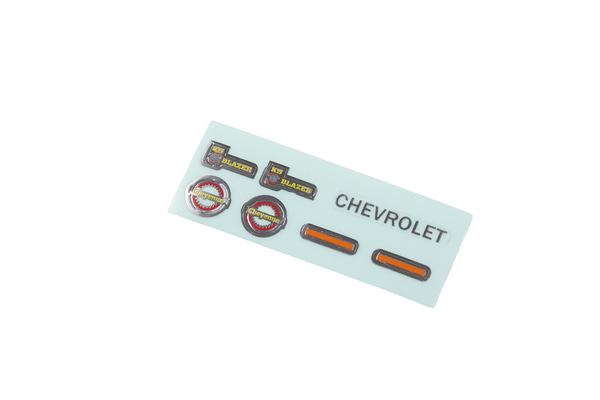 1/24 Chevrolet K5 Car Decal Sheet