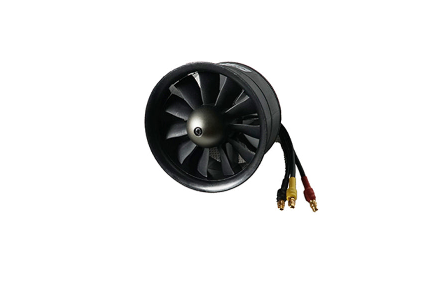 11 Blade Radiator Fan EDF System: 50mm Ducted fan (11-blade) with 2627-KV5400 Motor