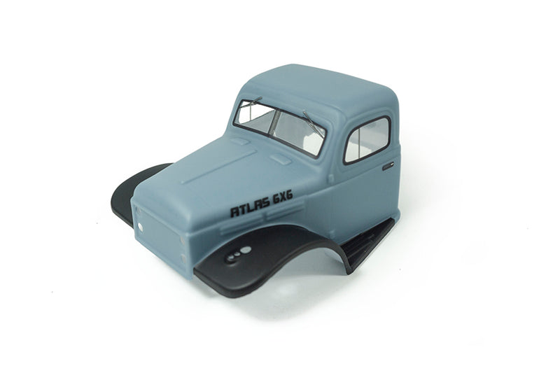 1:18 ATLAS 6X6 Crawler Finished ATLAS LEXAN Body (Matte Blue)
