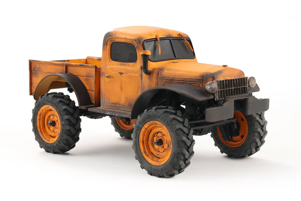 FMS 1/24 FCX24 Power Wagon Rusted Pumpkin Mod RTR (with cargo bed)