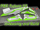 FairRC 80mm Futura V3 Sport Jet RC Airplane Green Mod PNP w/Reflex V2