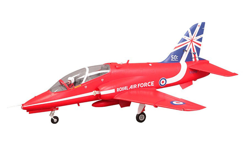 FMS 80mm EDF BAE Hawk Red Arrow PNP w/Reflex V2